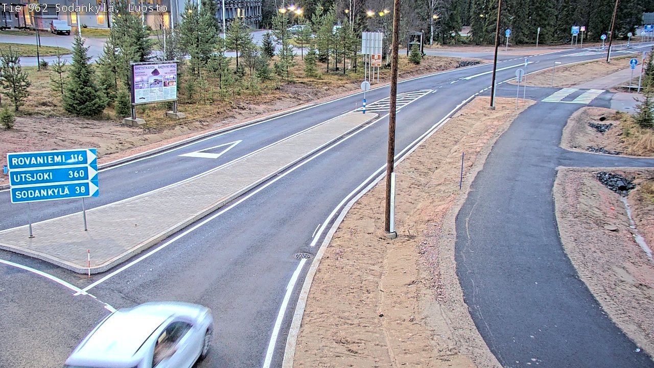 Kelikamerat Kuva Tie 962 Sodankylä, Luosto, Sodankylä, Lappi