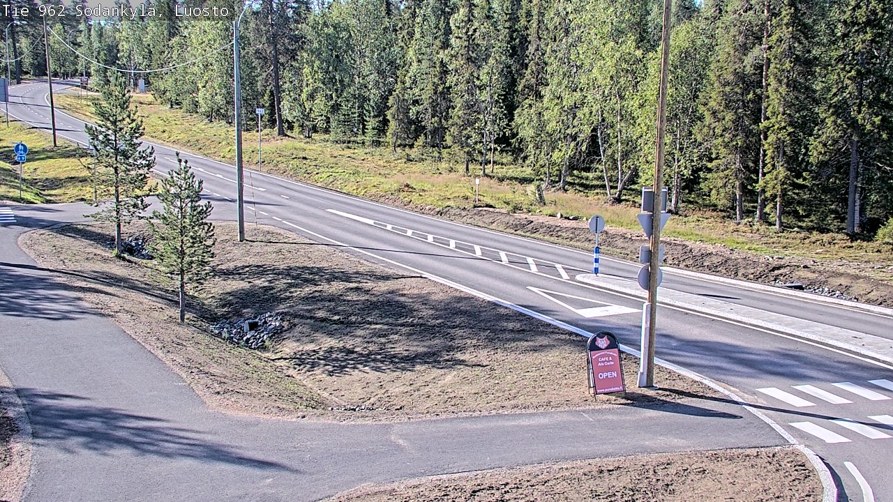 Weather Camera Image Road 962 Sodankylä, Luosto, Sodankylä, Lappi