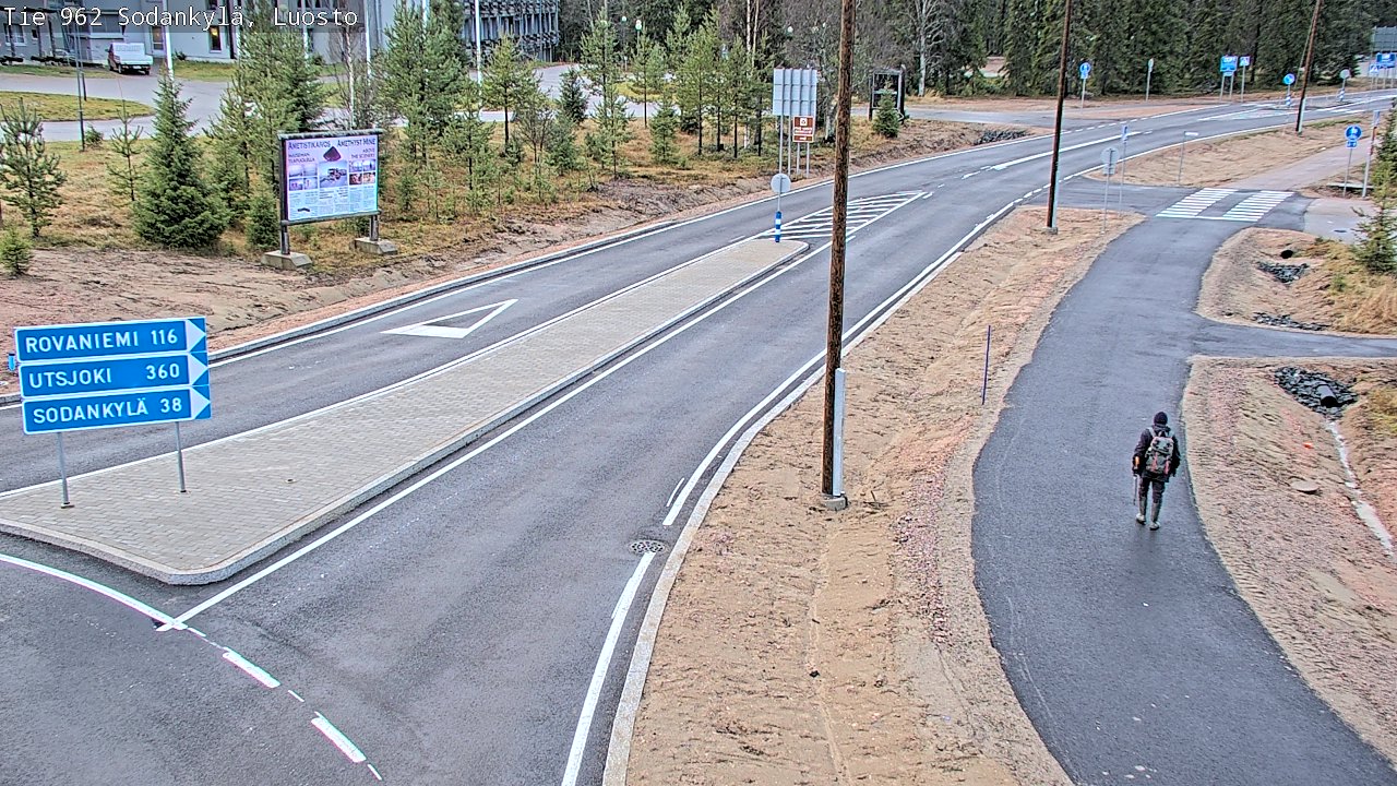 Kelikamerat Kuva Tie 962 Sodankylä, Luosto, Sodankylä, Lappi