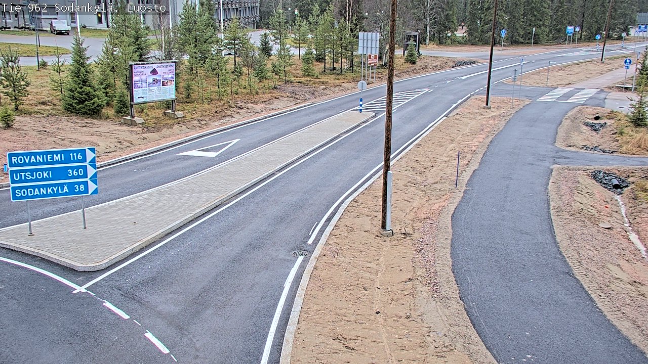 Kelikamerat Kuva Tie 962 Sodankylä, Luosto, Sodankylä, Lappi