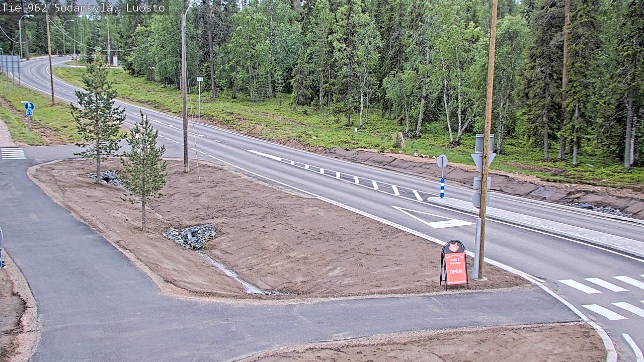 Kelikamerat Kuva Tie 962 Sodankylä, Luosto, Sodankylä, Lappi