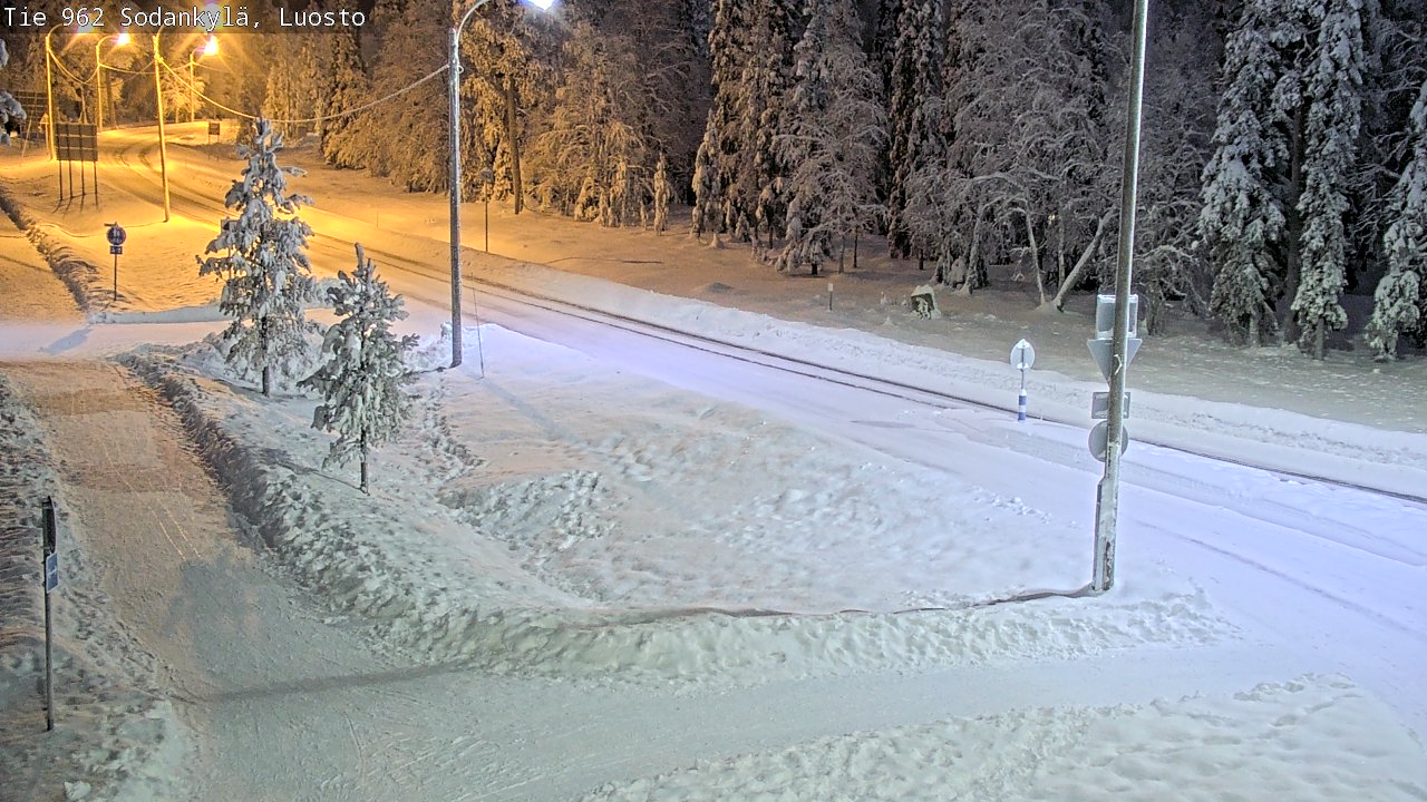 Kelikamerat Kuva Tie 962 Sodankylä, Luosto, Sodankylä, Lappi