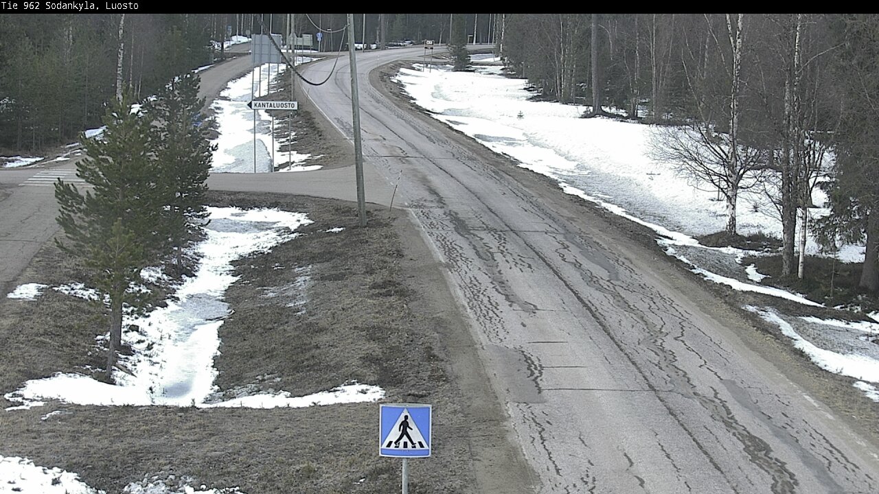 Weather Camera Image Road 962 Sodankylä, Luosto, Sodankylä, Lappi