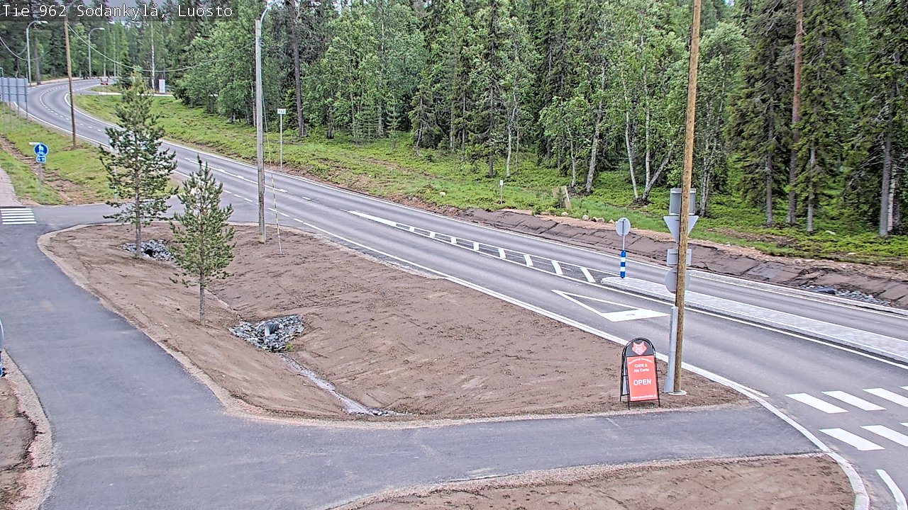 Kelikamerat Kuva Tie 962 Sodankylä, Luosto, Sodankylä, Lappi