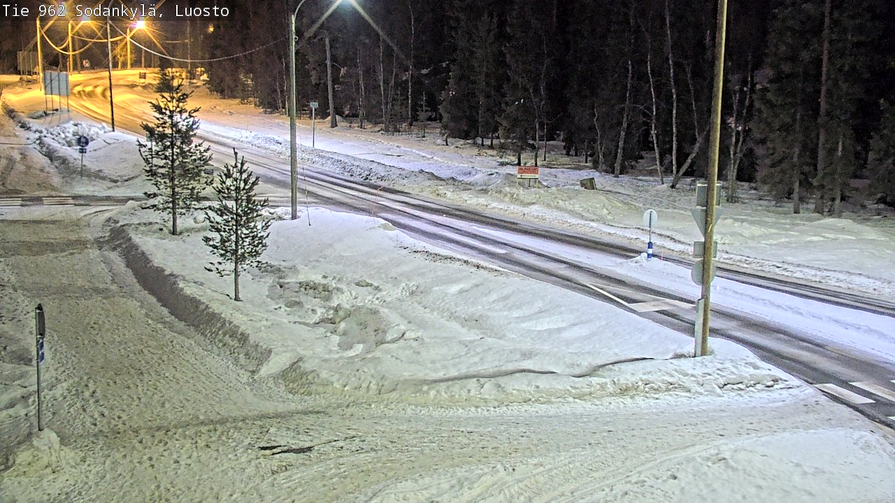 Kelikamerat Kuva Tie 962 Sodankylä, Luosto, Sodankylä, Lappi