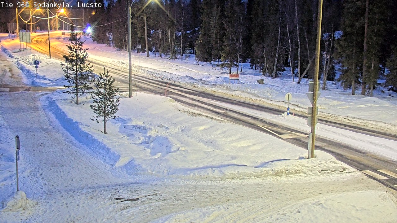 Kelikamerat Kuva Tie 962 Sodankylä, Luosto, Sodankylä, Lappi