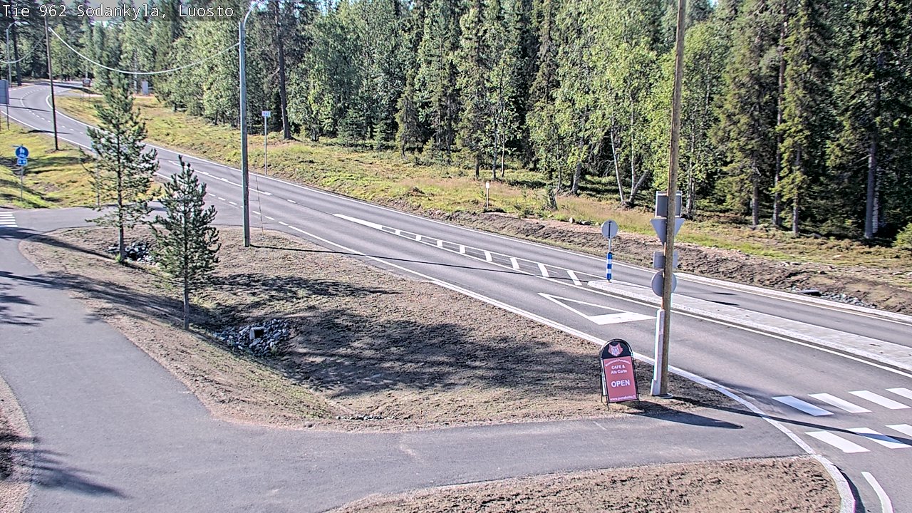 Weather Camera Image Road 962 Sodankylä, Luosto, Sodankylä, Lappi