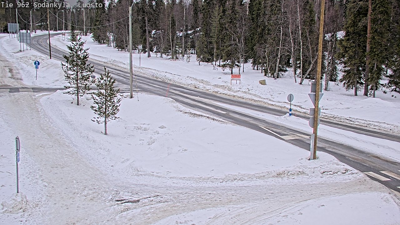 Kelikamerat Kuva Tie 962 Sodankylä, Luosto, Sodankylä, Lappi