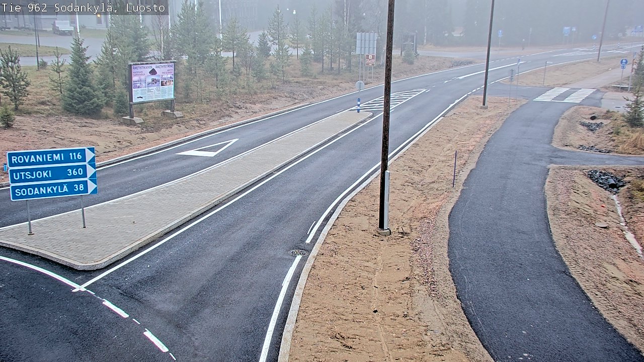 Kelikamerat Kuva Tie 962 Sodankylä, Luosto, Sodankylä, Lappi