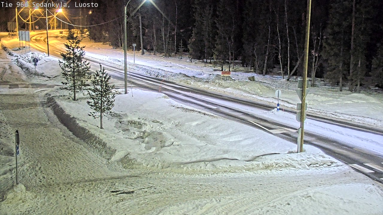 Kelikamerat Kuva Tie 962 Sodankylä, Luosto, Sodankylä, Lappi