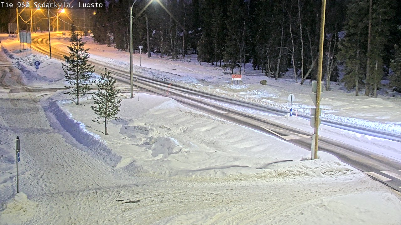 Kelikamerat Kuva Tie 962 Sodankylä, Luosto, Sodankylä, Lappi