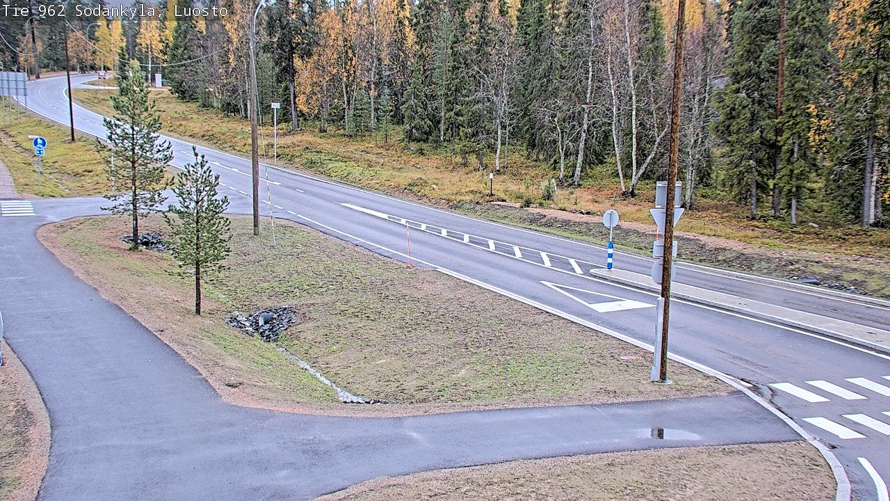 Weather Camera Image Road 962 Sodankylä, Luosto, Sodankylä, Lappi