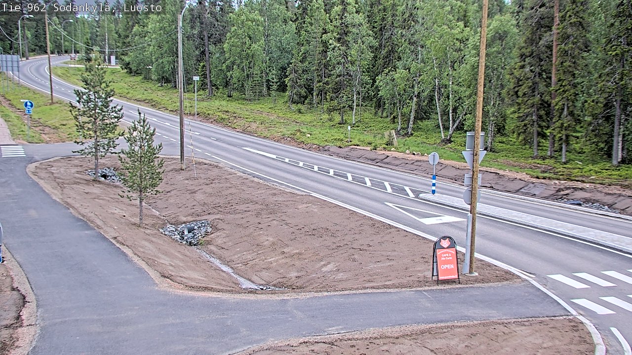 Kelikamerat Kuva Tie 962 Sodankylä, Luosto, Sodankylä, Lappi