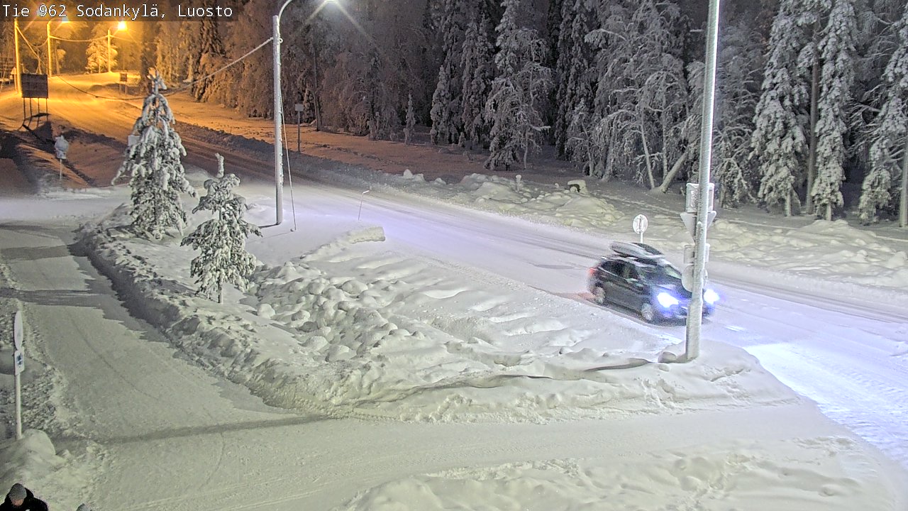 Kelikamerat Kuva Tie 962 Sodankylä, Luosto, Sodankylä, Lappi