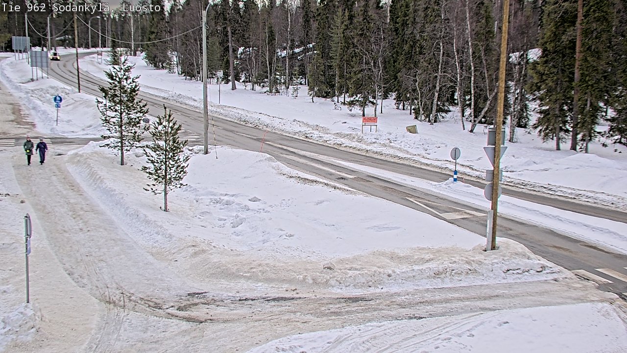 Weather Camera Image Road 962 Sodankylä, Luosto, Sodankylä, Lappi
