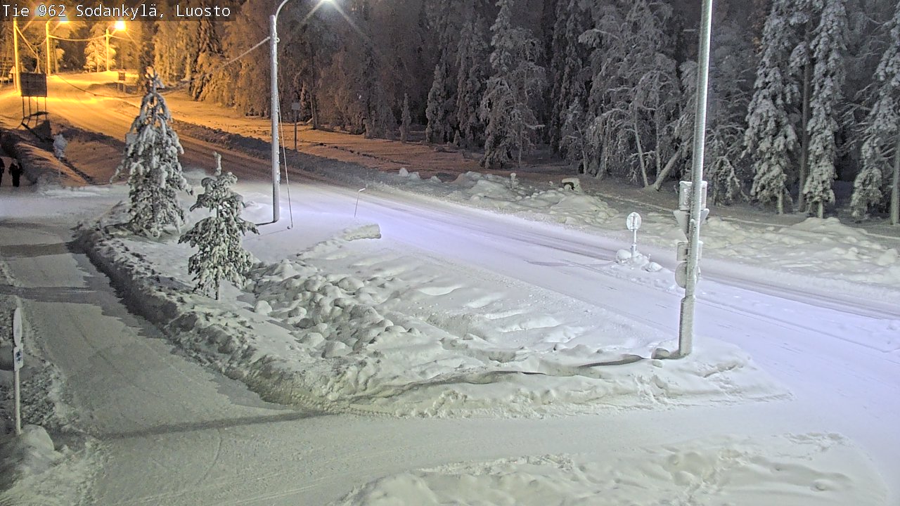 Kelikamerat Kuva Tie 962 Sodankylä, Luosto, Sodankylä, Lappi