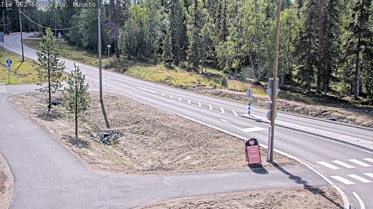 Weather Camera Image Road 962 Sodankylä, Luosto, Sodankylä, Lappi