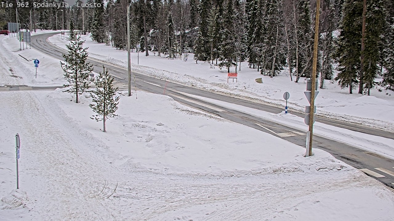 Kelikamerat Kuva Tie 962 Sodankylä, Luosto, Sodankylä, Lappi