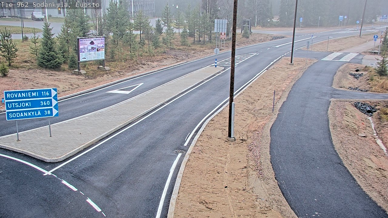Kelikamerat Kuva Tie 962 Sodankylä, Luosto, Sodankylä, Lappi