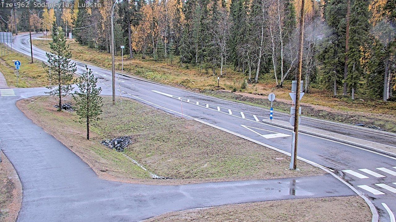 Weather Camera Image Road 962 Sodankylä, Luosto, Sodankylä, Lappi