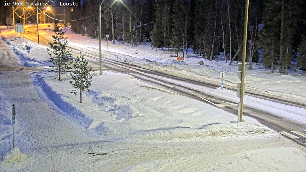 Kelikamerat Kuva Tie 962 Sodankylä, Luosto, Sodankylä, Lappi