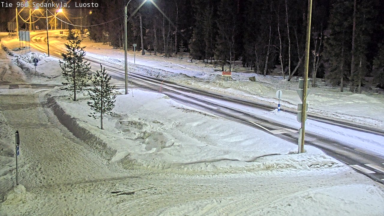 Kelikamerat Kuva Tie 962 Sodankylä, Luosto, Sodankylä, Lappi