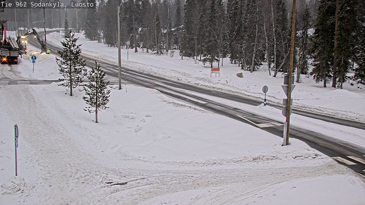 Kelikamerat Kuva Tie 962 Sodankylä, Luosto, Sodankylä, Lappi