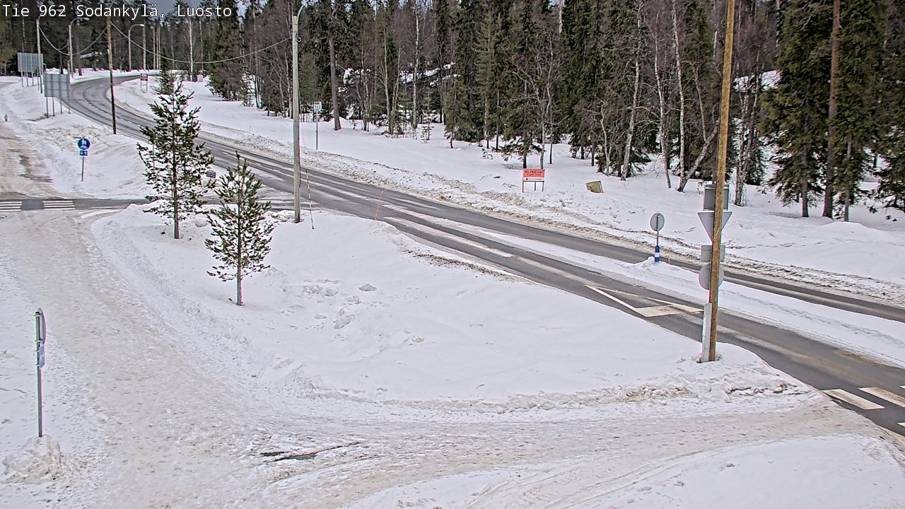 Kelikamerat Kuva Tie 962 Sodankylä, Luosto, Sodankylä, Lappi