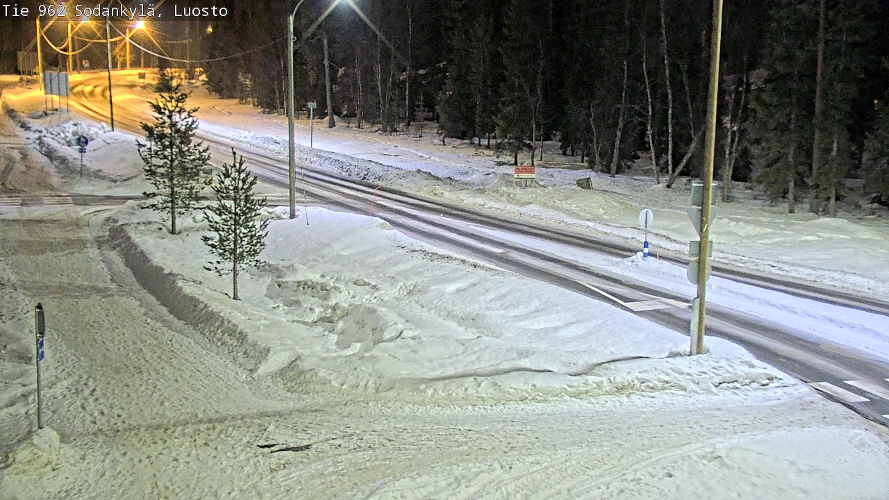 Kelikamerat Kuva Tie 962 Sodankylä, Luosto, Sodankylä, Lappi
