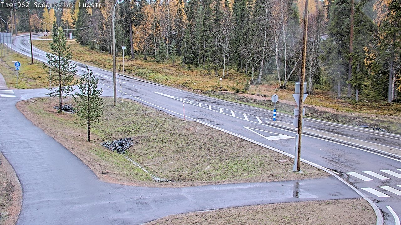 Weather Camera Image Road 962 Sodankylä, Luosto, Sodankylä, Lappi