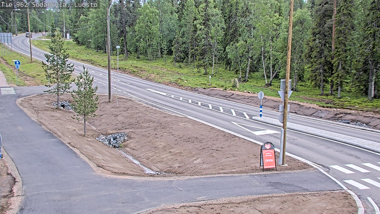 Kelikamerat Kuva Tie 962 Sodankylä, Luosto, Sodankylä, Lappi
