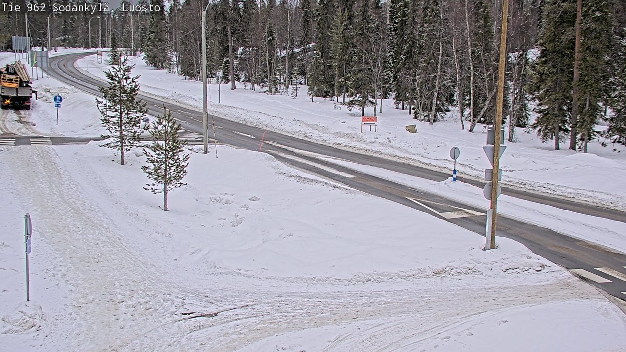Kelikamerat Kuva Tie 962 Sodankylä, Luosto, Sodankylä, Lappi