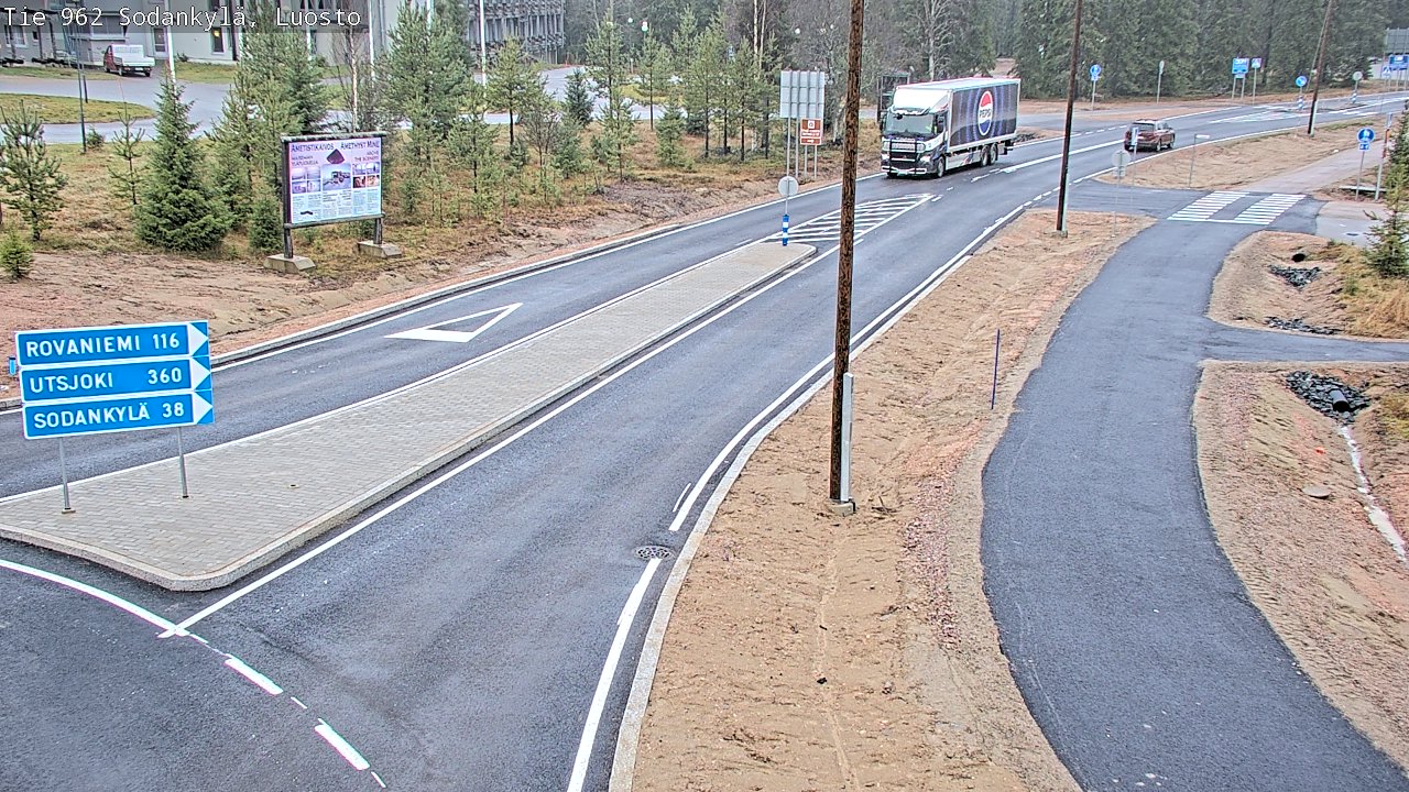 Kelikamerat Kuva Tie 962 Sodankylä, Luosto, Sodankylä, Lappi