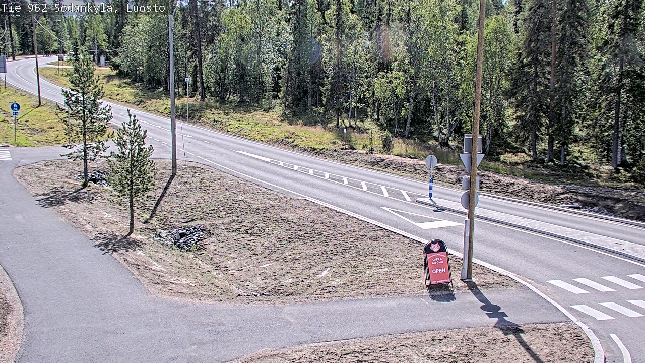 Weather Camera Image Road 962 Sodankylä, Luosto, Sodankylä, Lappi