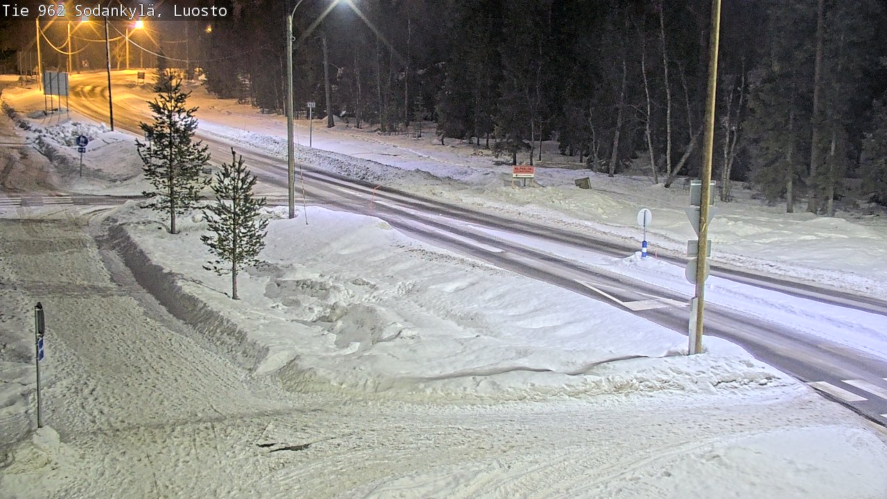 Kelikamerat Kuva Tie 962 Sodankylä, Luosto, Sodankylä, Lappi