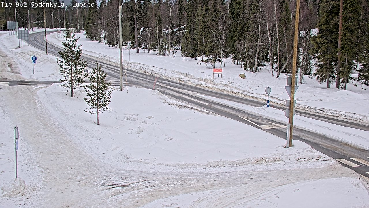 Kelikamerat Kuva Tie 962 Sodankylä, Luosto, Sodankylä, Lappi
