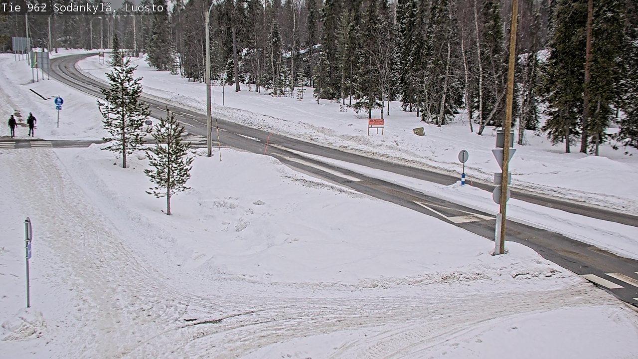 Kelikamerat Kuva Tie 962 Sodankylä, Luosto, Sodankylä, Lappi