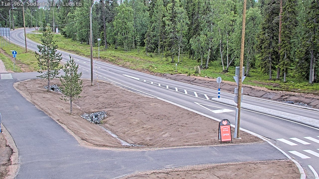 Kelikamerat Kuva Tie 962 Sodankylä, Luosto, Sodankylä, Lappi