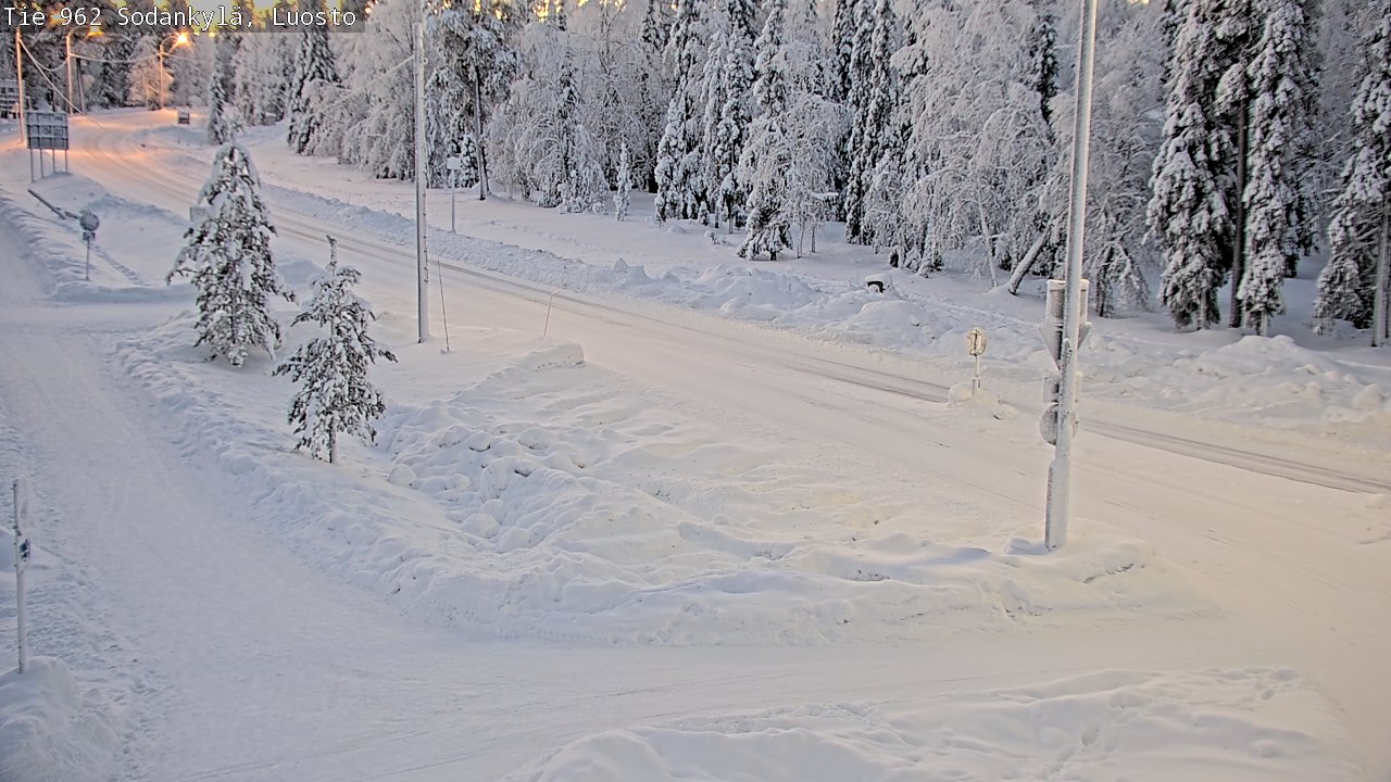Kelikamerat Kuva Tie 962 Sodankylä, Luosto, Sodankylä, Lappi