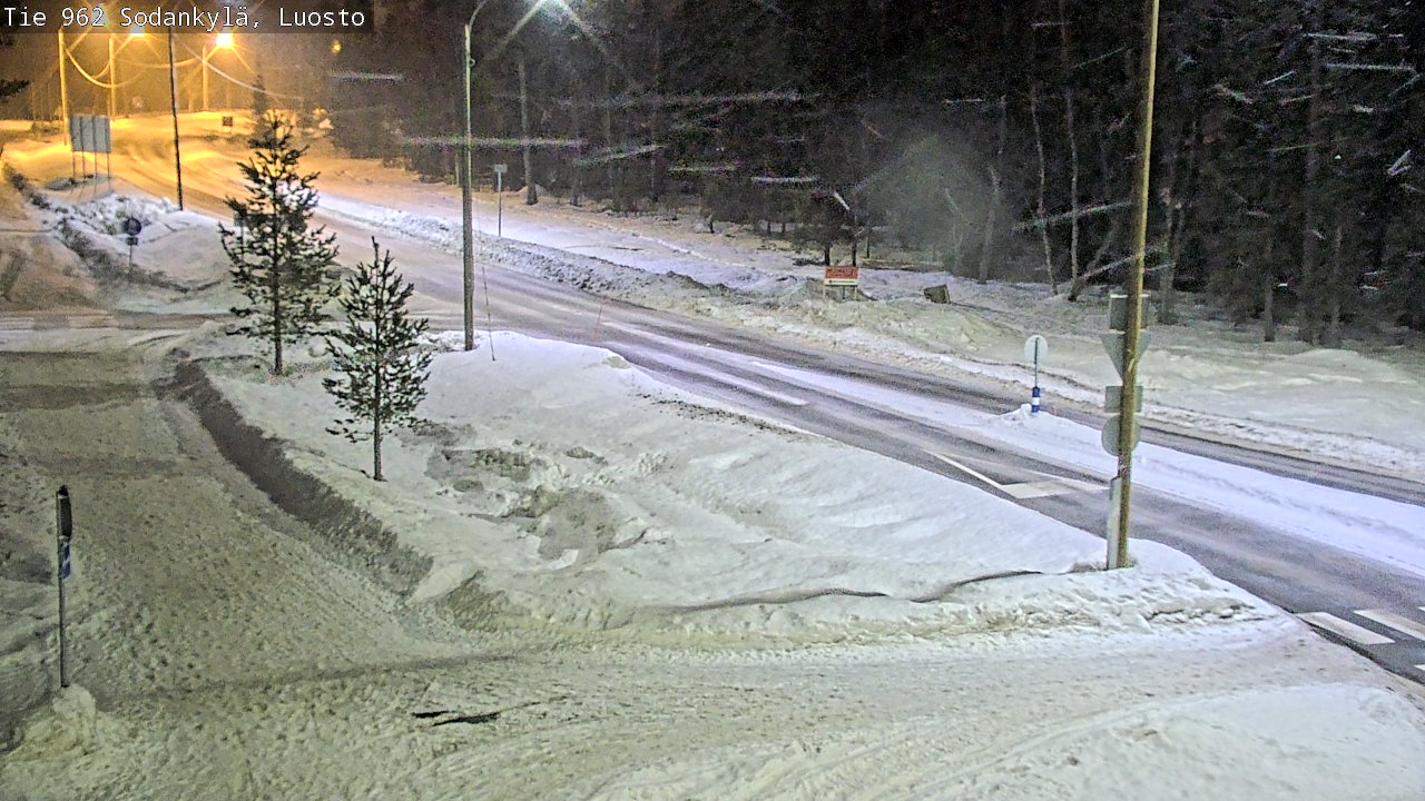 Kelikamerat Kuva Tie 962 Sodankylä, Luosto, Sodankylä, Lappi