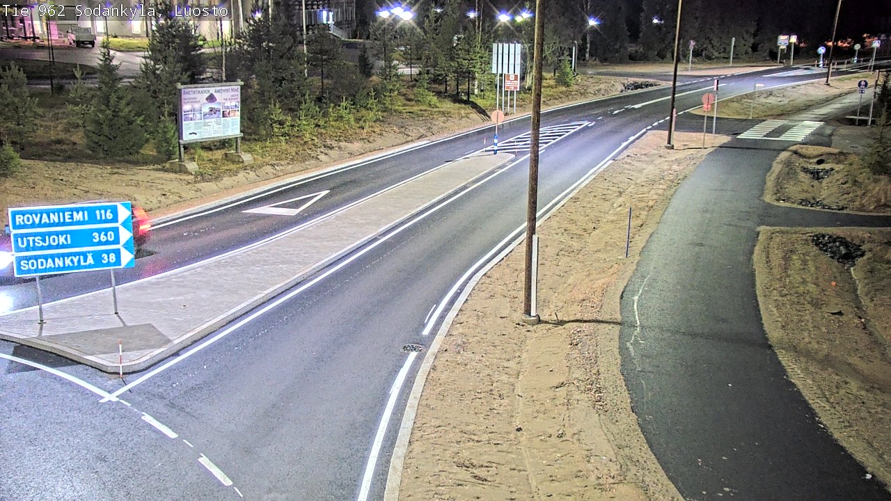 Kelikamerat Kuva Tie 962 Sodankylä, Luosto, Sodankylä, Lappi