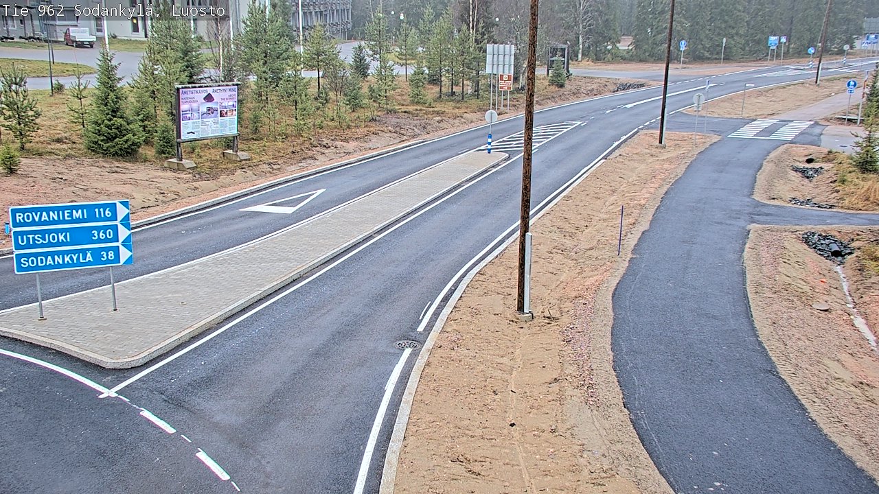 Kelikamerat Kuva Tie 962 Sodankylä, Luosto, Sodankylä, Lappi