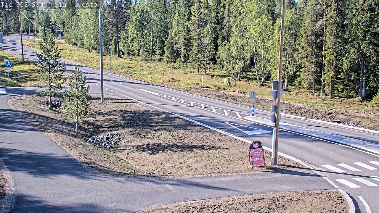 Weather Camera Image Road 962 Sodankylä, Luosto, Sodankylä, Lappi