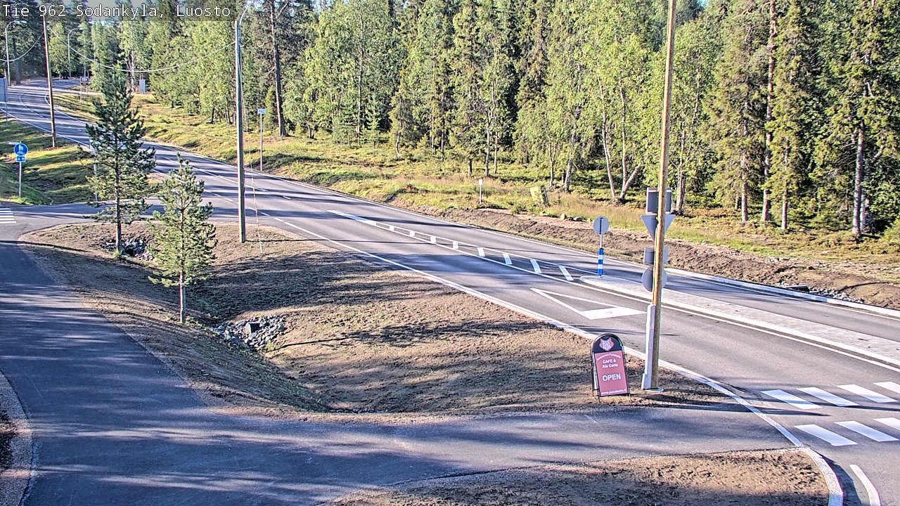 Weather Camera Image Road 962 Sodankylä, Luosto, Sodankylä, Lappi