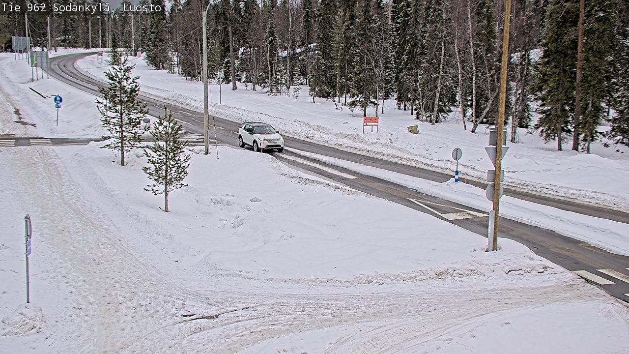 Kelikamerat Kuva Tie 962 Sodankylä, Luosto, Sodankylä, Lappi