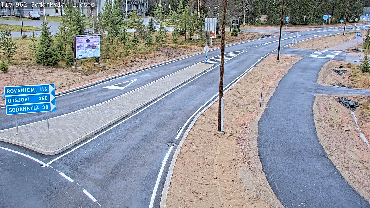 Kelikamerat Kuva Tie 962 Sodankylä, Luosto, Sodankylä, Lappi