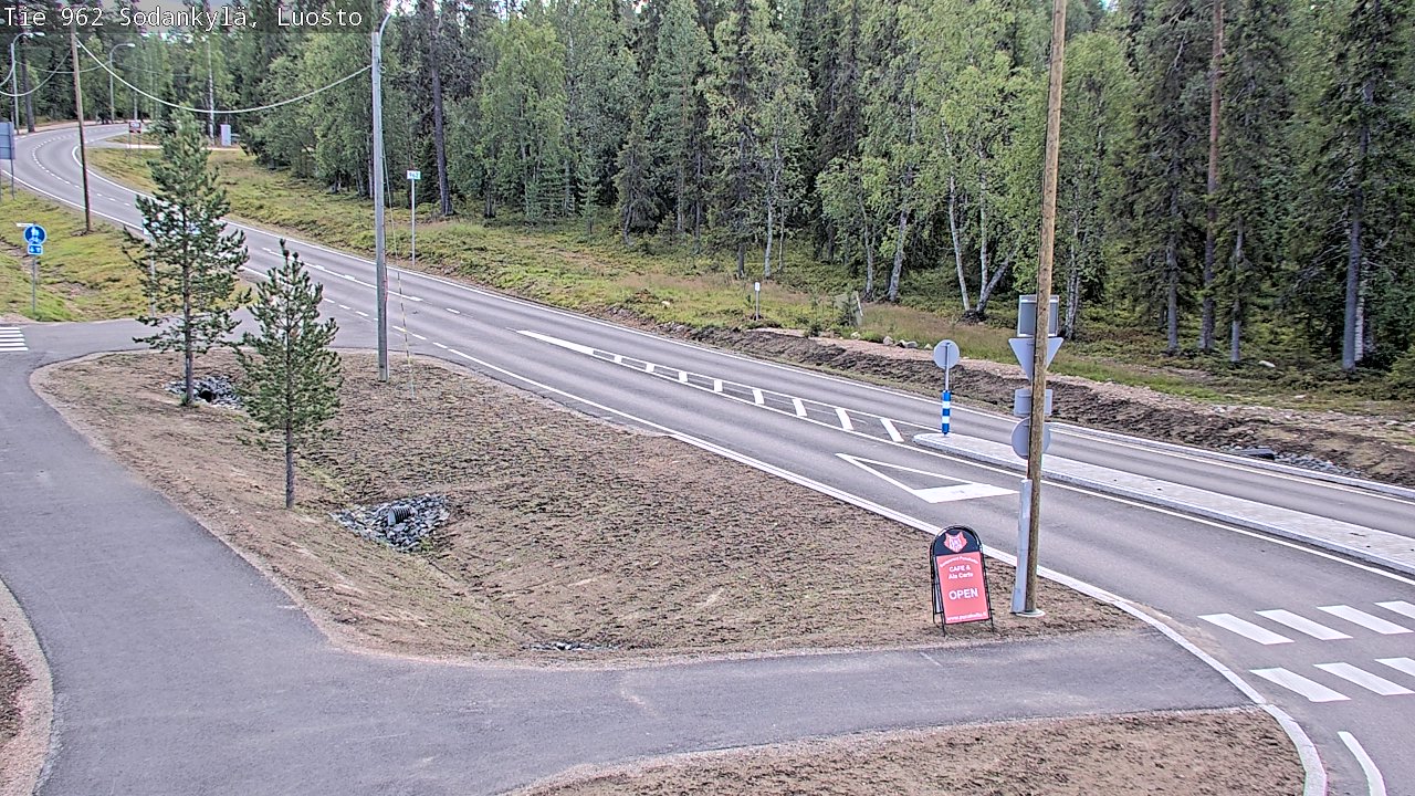 Weather Camera Image Road 962 Sodankylä, Luosto, Sodankylä, Lappi
