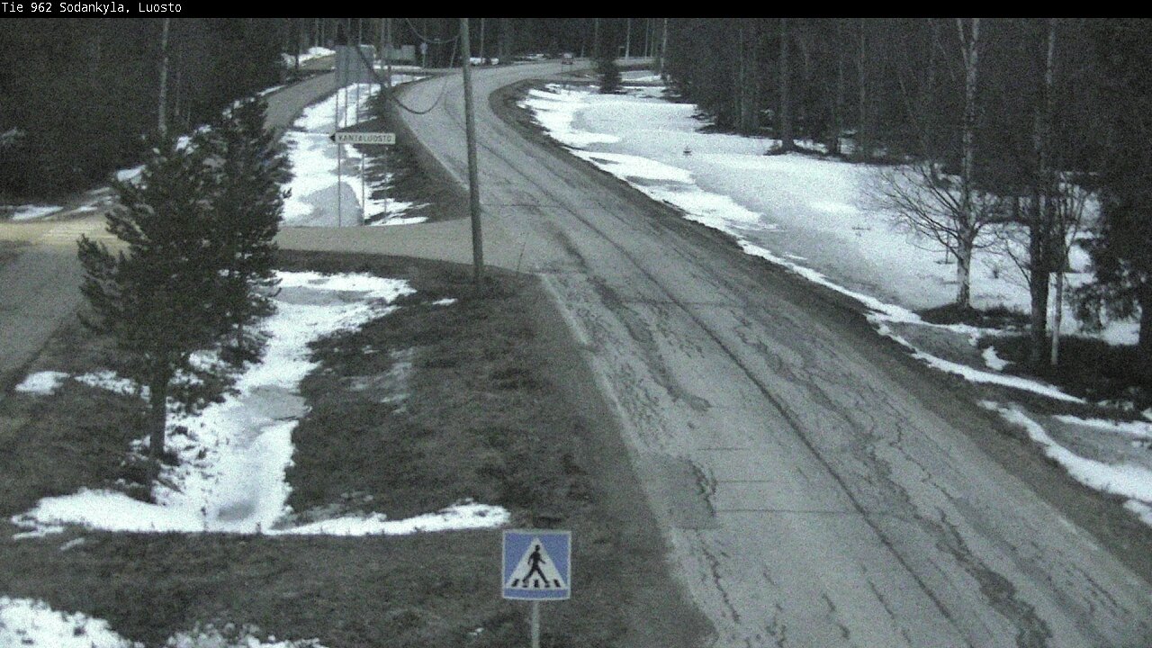Weather Camera Image Road 962 Sodankylä, Luosto, Sodankylä, Lappi