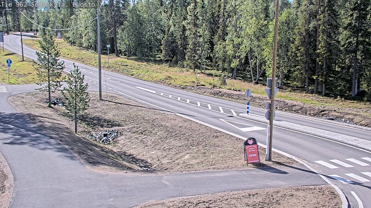 Weather Camera Image Road 962 Sodankylä, Luosto, Sodankylä, Lappi