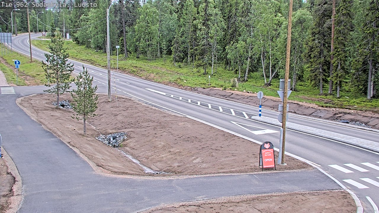 Kelikamerat Kuva Tie 962 Sodankylä, Luosto, Sodankylä, Lappi